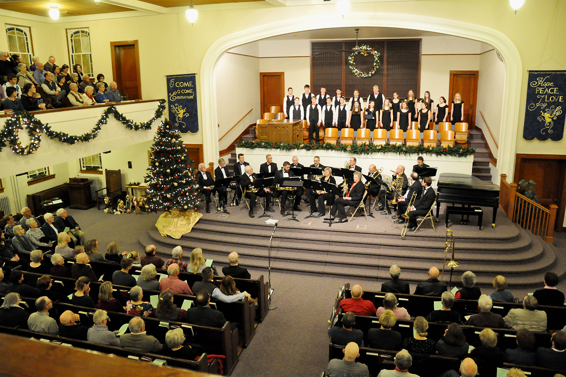 McPherson Brass Choir Christmas Concert at Alexanderwohl Church